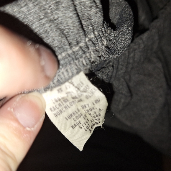 Chad Stevens 2 piece pants suit / size 16w / gray with floral design - Picture 8 of 15